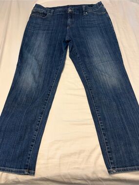 Chico's Medium Blue Denim Pocket Jeans